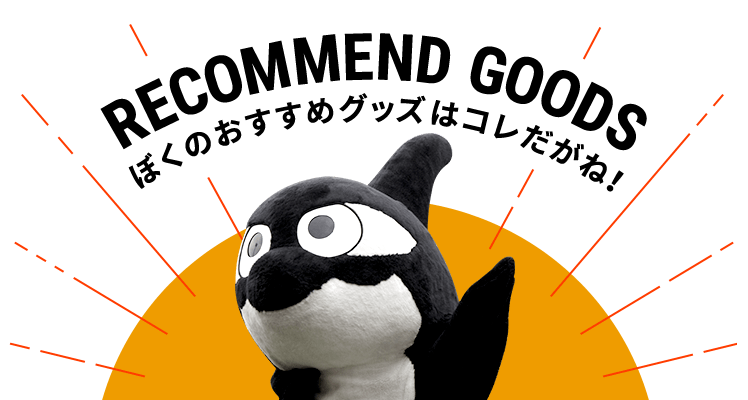 RECOMMEND GOODS おすすめグッズはコレだがね！